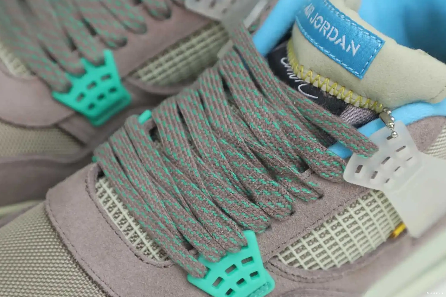 4 JORDAN LA RETRO HAZE' UNION AIR Kimikick X 'TAUPE 0406